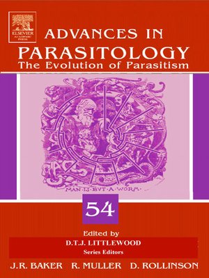 cover image of Advances in Parasitology, Volume 54